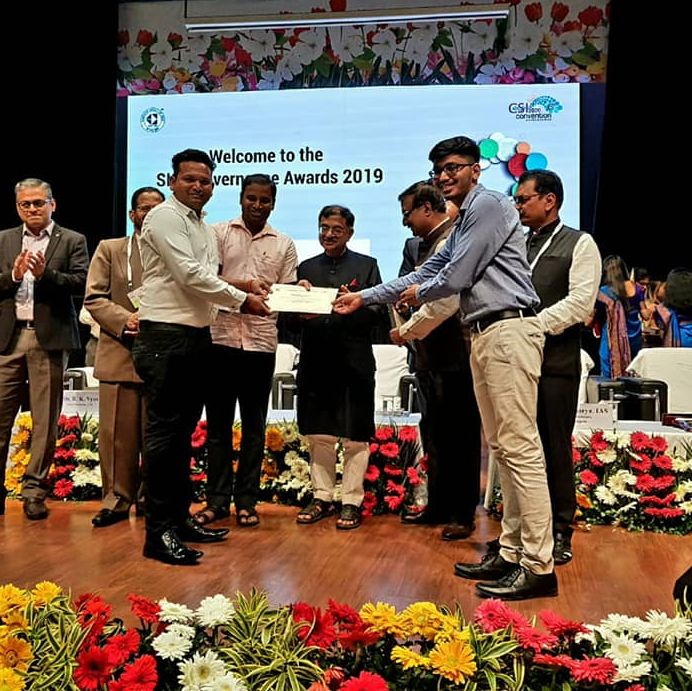 CSI SIG e-Governance Award 2019-20 (THIRD I)